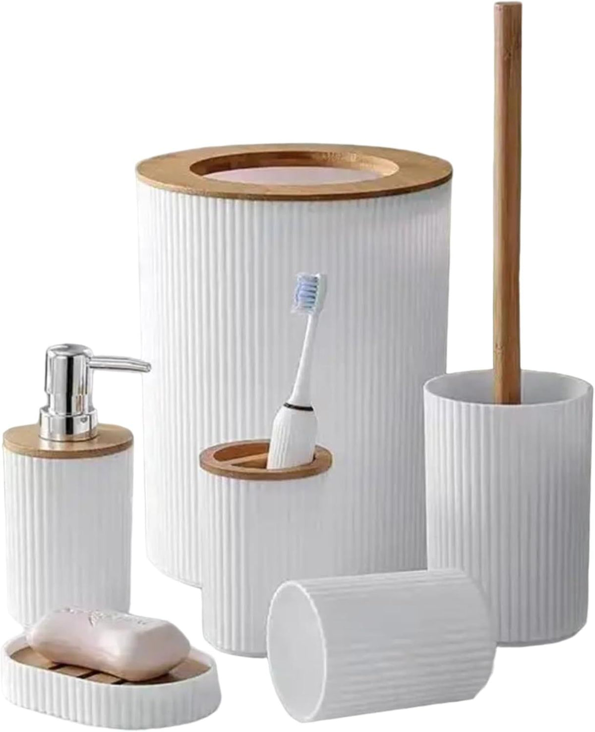 Bathroom Accessories Set, 6 Pieces — product image 1