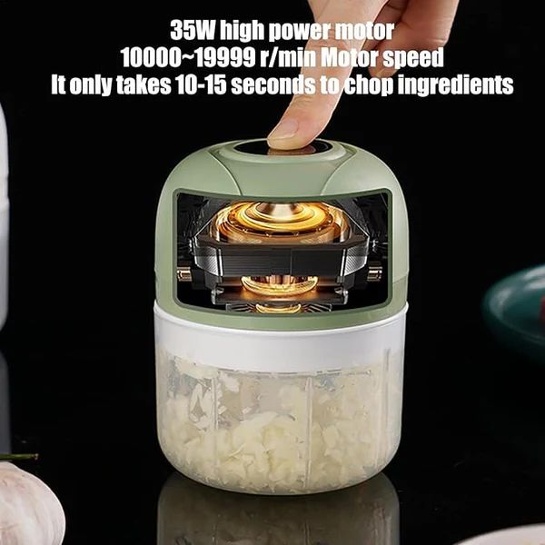 Electric garlic chopper motor information