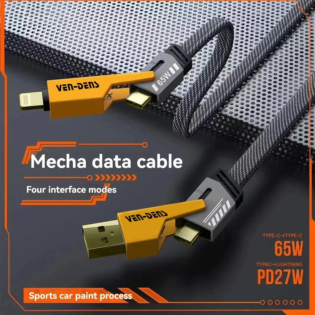 4-in-1 Universal Fast-Charging & Data Cable