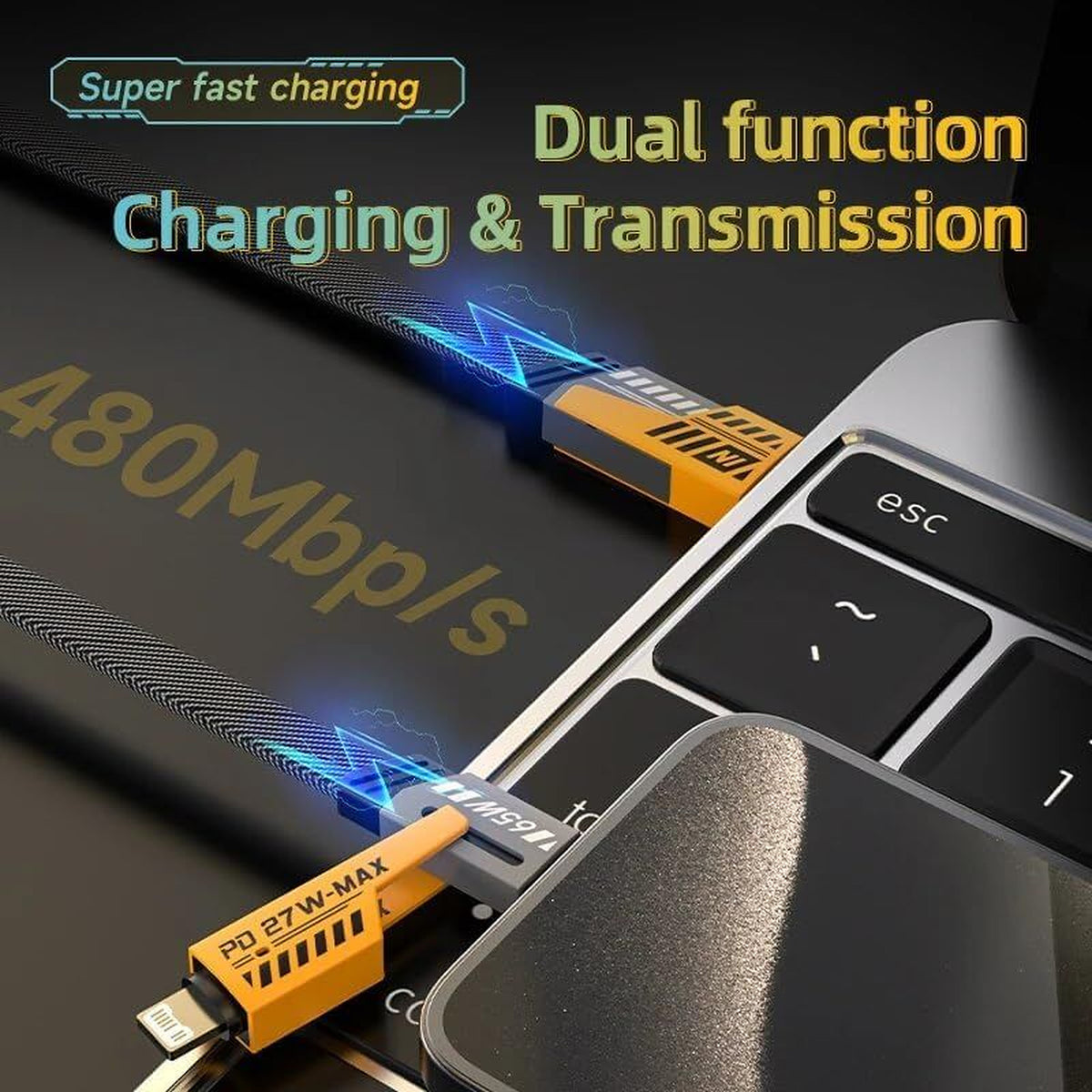 4-in-1 Universal Fast-Charging & Data Cable