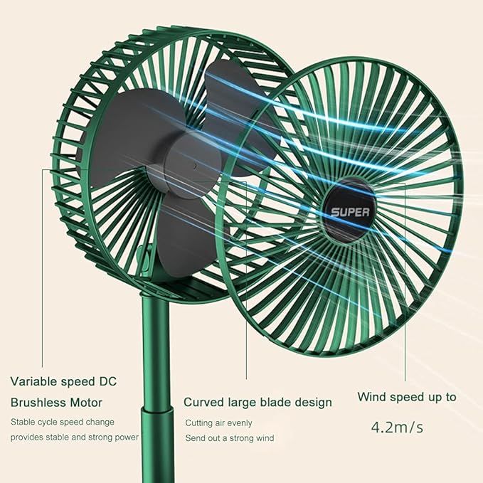 Rechargeable Folding Fan — product image 5