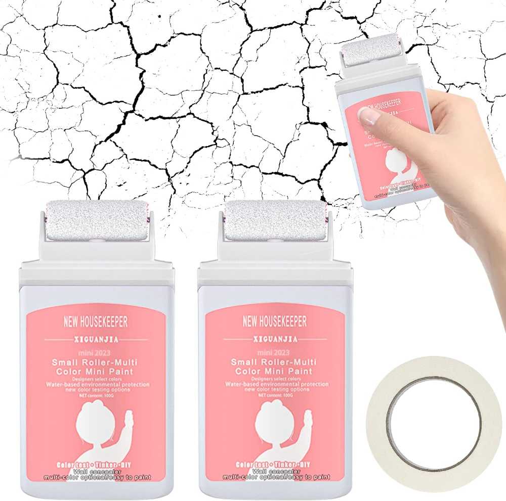 Wall repair roller applicator kit
