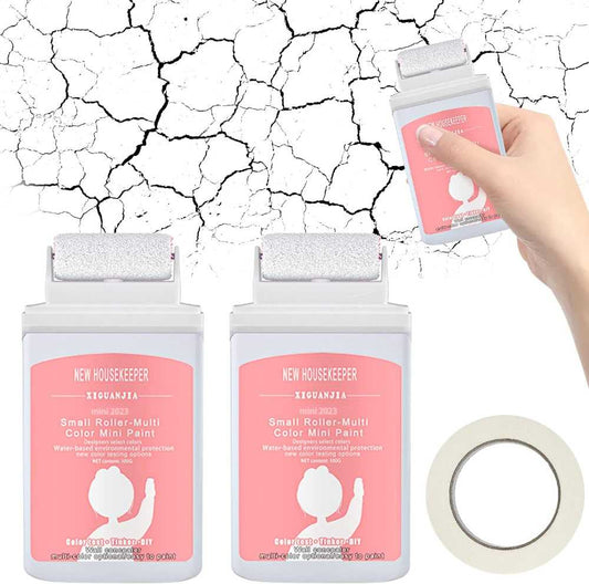 Wall repair roller applicator kit