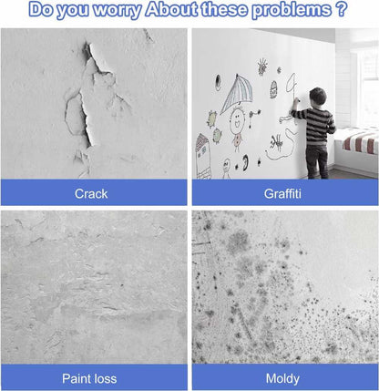 Examples of small wall imperfections