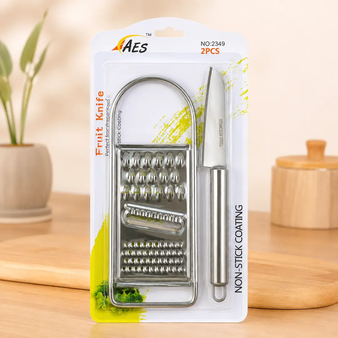 Vegetable Slicer and Fruit Knife Set