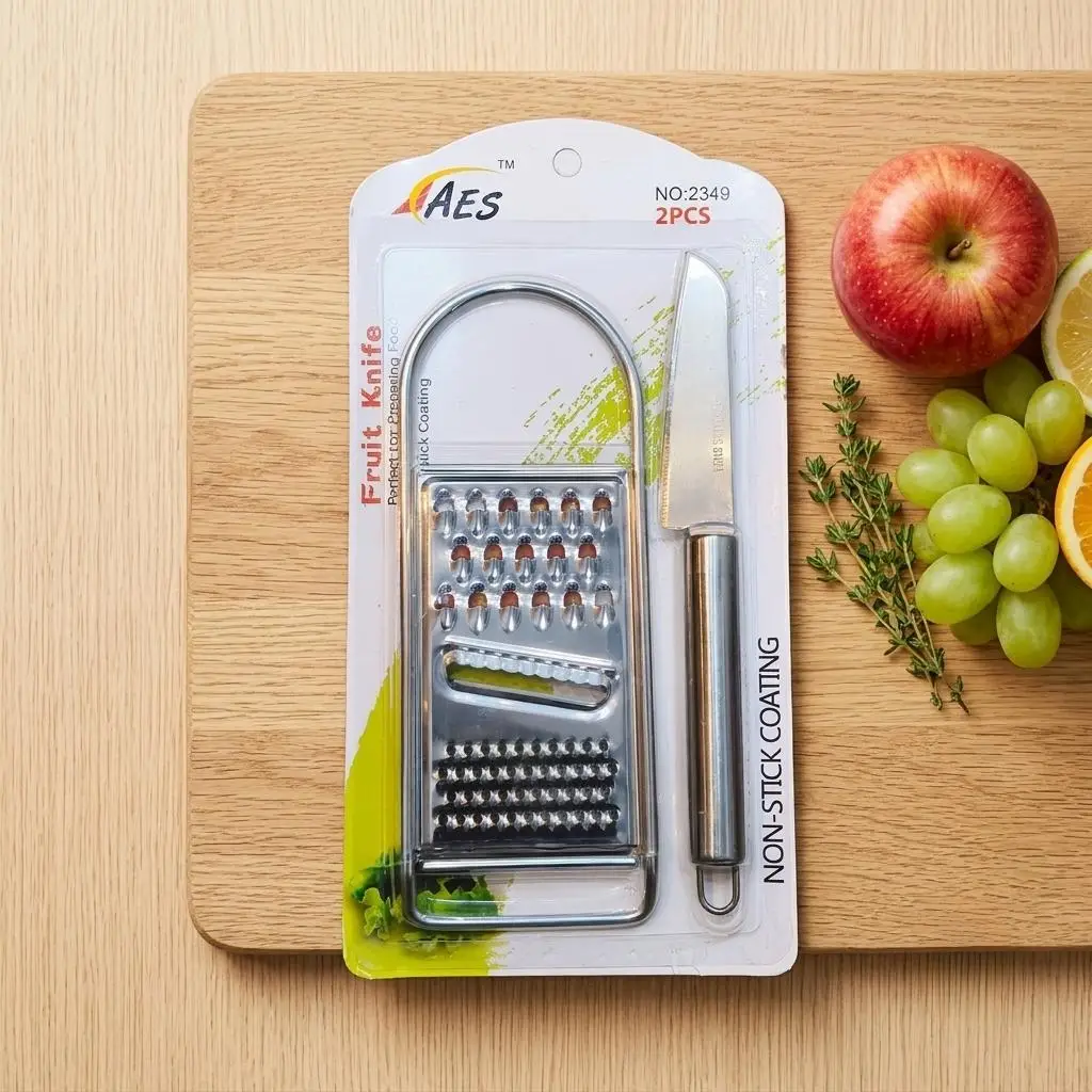 Vegetable Slicer and Fruit Knife Set - Image 2