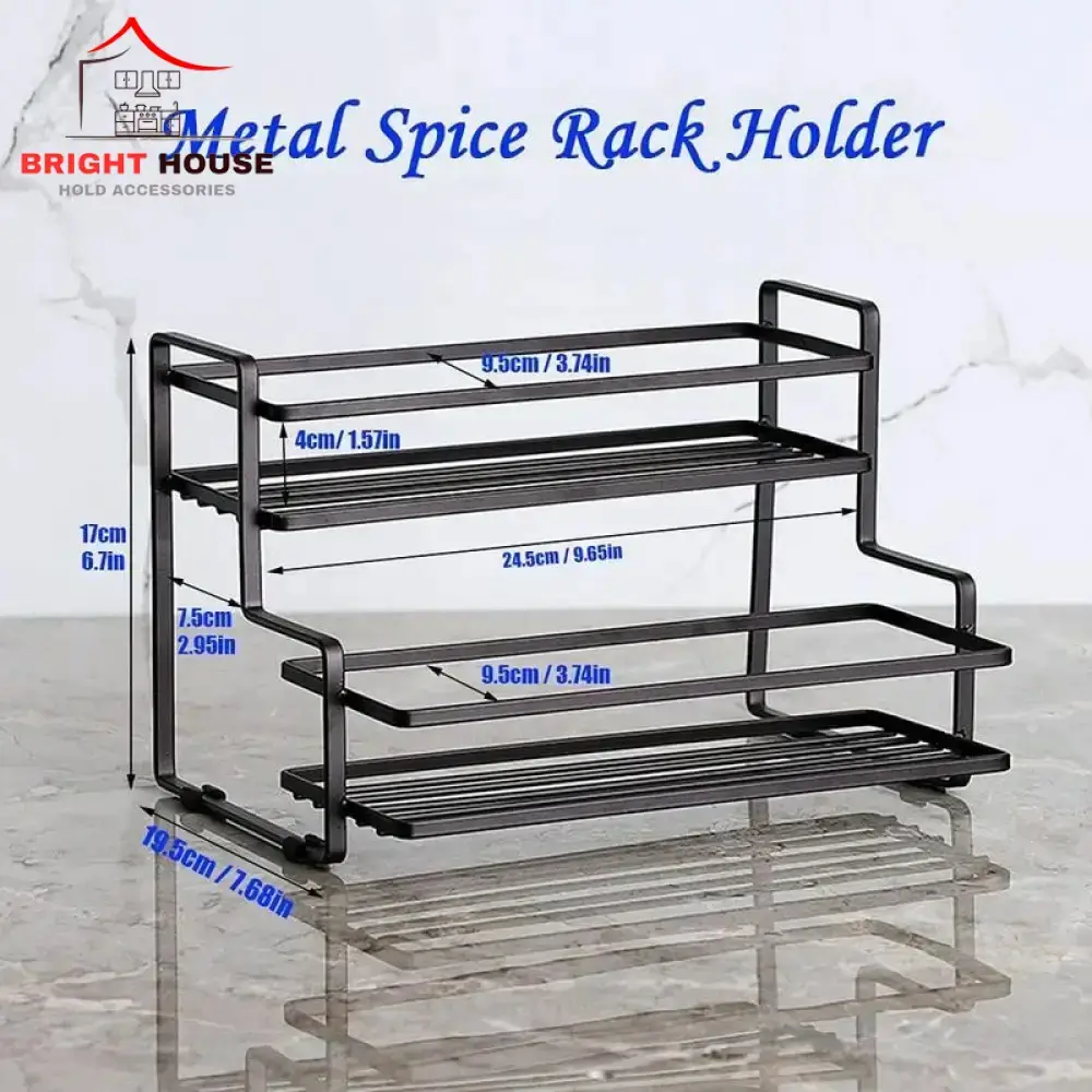 Large-Capacity Kitchen Spice Rack - Image 4