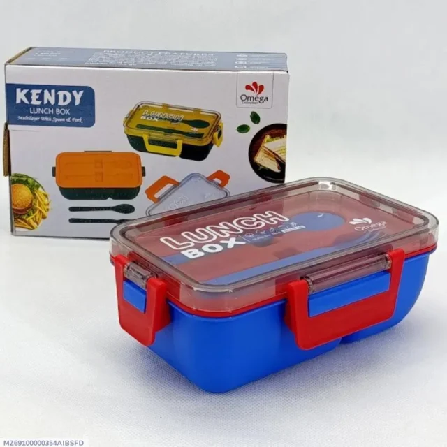 Multicolour Lunch Box for Kids and Adults